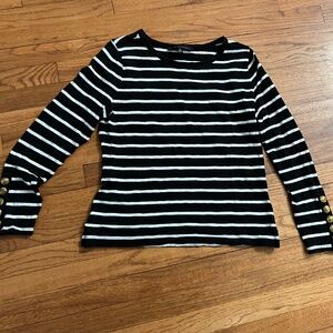 WHBM stripped shirt